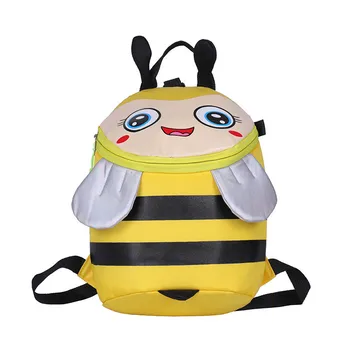 

Children Safety Harness Adjustable Backpacks Girl Boys Anti-lost Bee Package Prevent Kid Lost Cartoon School Bag