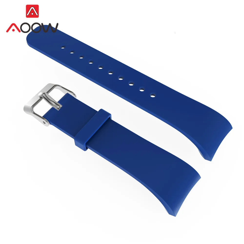 S/L спортивный силиконовый ремешок для samsung шестерни Fit2 Pro SM-R365 R360 резиновая замена Браслет ремешок Смарт часы