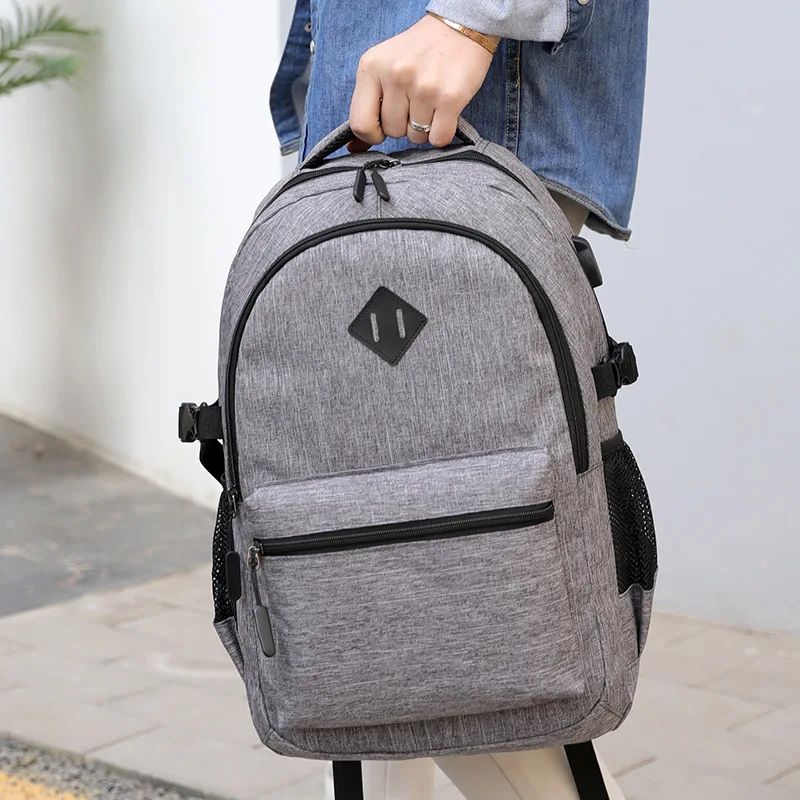 

Unisex Couples Versatile Backpack Smart Chargeable Large-Volume Backpack Elegant Charm Leisure Bag Support