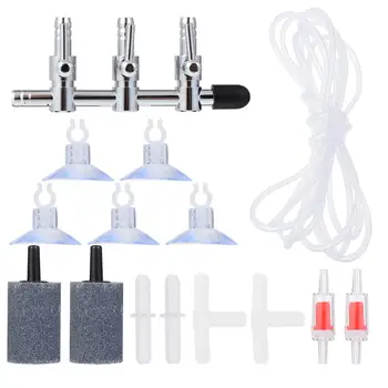 

1 Set Air Pump Accessories Tube Suction Cup Connector Air Stone Check Valve