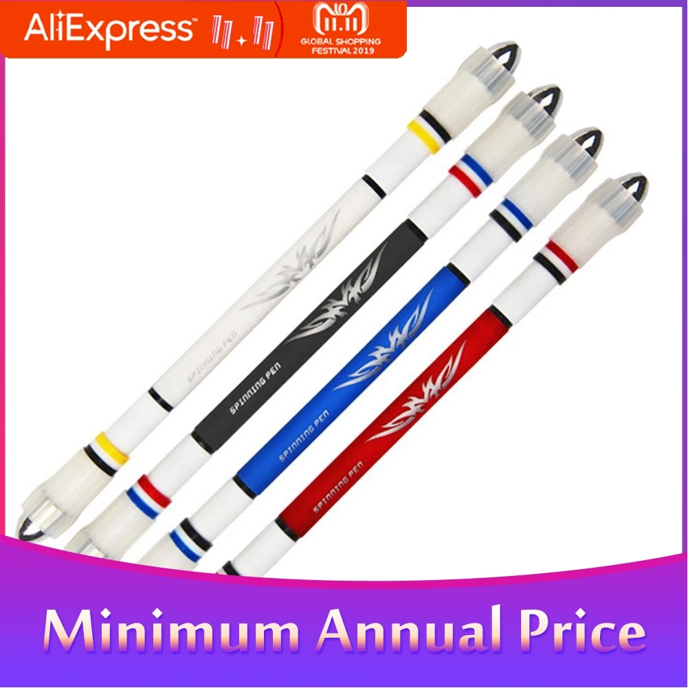 

ZG-5096 Smooth Surface Ant-slip Anti-drop Spinning Rotation Pen with 0.5 Pen Head for Fluent Writing