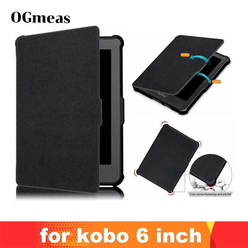 Чехол для funda kobo clara HD N249 ультра тонкий магнитный Смарт-Стенд PU кожаный чехол для kobo clara Clear