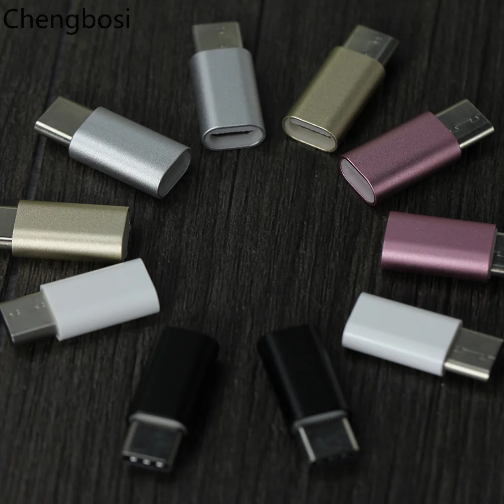 USB адаптер с Micro на Type C OTG кабель конвертер для Macbook Samsung Galaxy S8 S9 Huawei P20 Pro P10