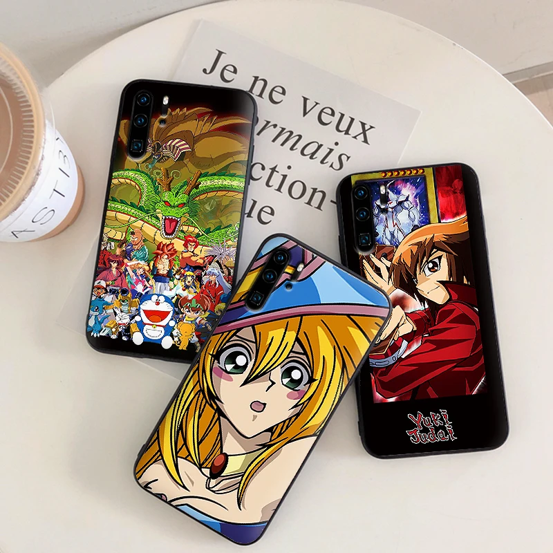 Yu Gi Oh! игра для huawei Y6 Y7 2018 Y9 Prime 2019 Коврики 10 20 Pro Nova2 3 4 Lite Nova 2i 3i 5i Мягкий силиконовый