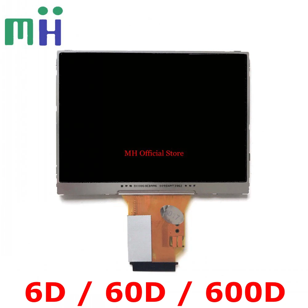 

For Canon 600D 60D 6D LCD Screen Display Rebel T3i EOS Kiss X5 Camera Replacement Unit Repair Part