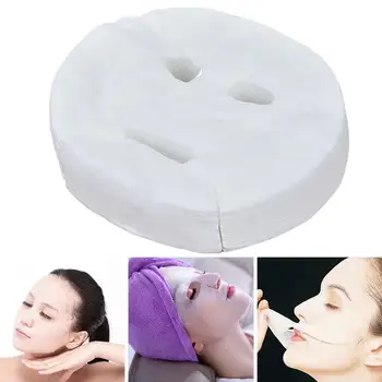 

100PCS Disposable Cotton Face Mask Sheet Paper DIY Soft Breathable Non-toxic Nonwoven Skin Care Beauty Tool Makeup Tool