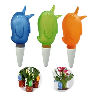 

Self Watering Automatic Watering Spike Tool Cute Birds Indoor Watering Device Dripper Plant Flower Watering for Home Travel