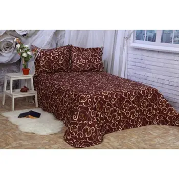

Bedspread with pillowcases monogram (percale)