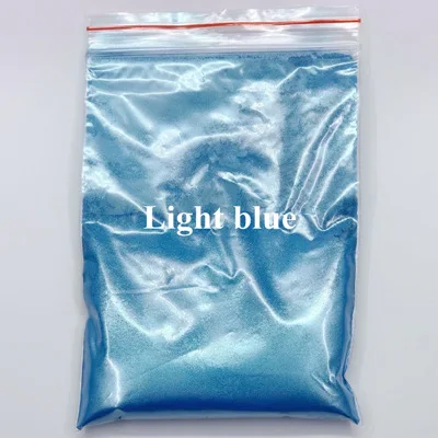 Shimmering Silver Pearlescent Mica Powder for Glitter & Pigment Applications