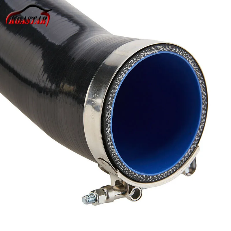 Силиконовая турбо впускная налокотная труба впускной шланг для VW Golf MK7 GTI R Audi V8 MK3