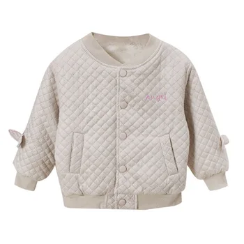 

Baby Boy Girl Thicken Letters Print Casual Outerwear Children Kids Coat Winter Wings Design Jacket Clothes