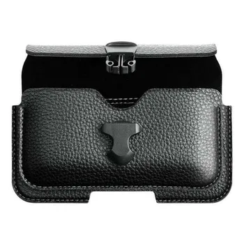 

Men PU Leather Waist Bag Cell Mobile Phone Coin Purse Pocket Belt Bum Pouch Pack Vintage Hip Bag Waist Bags For iPhone Case