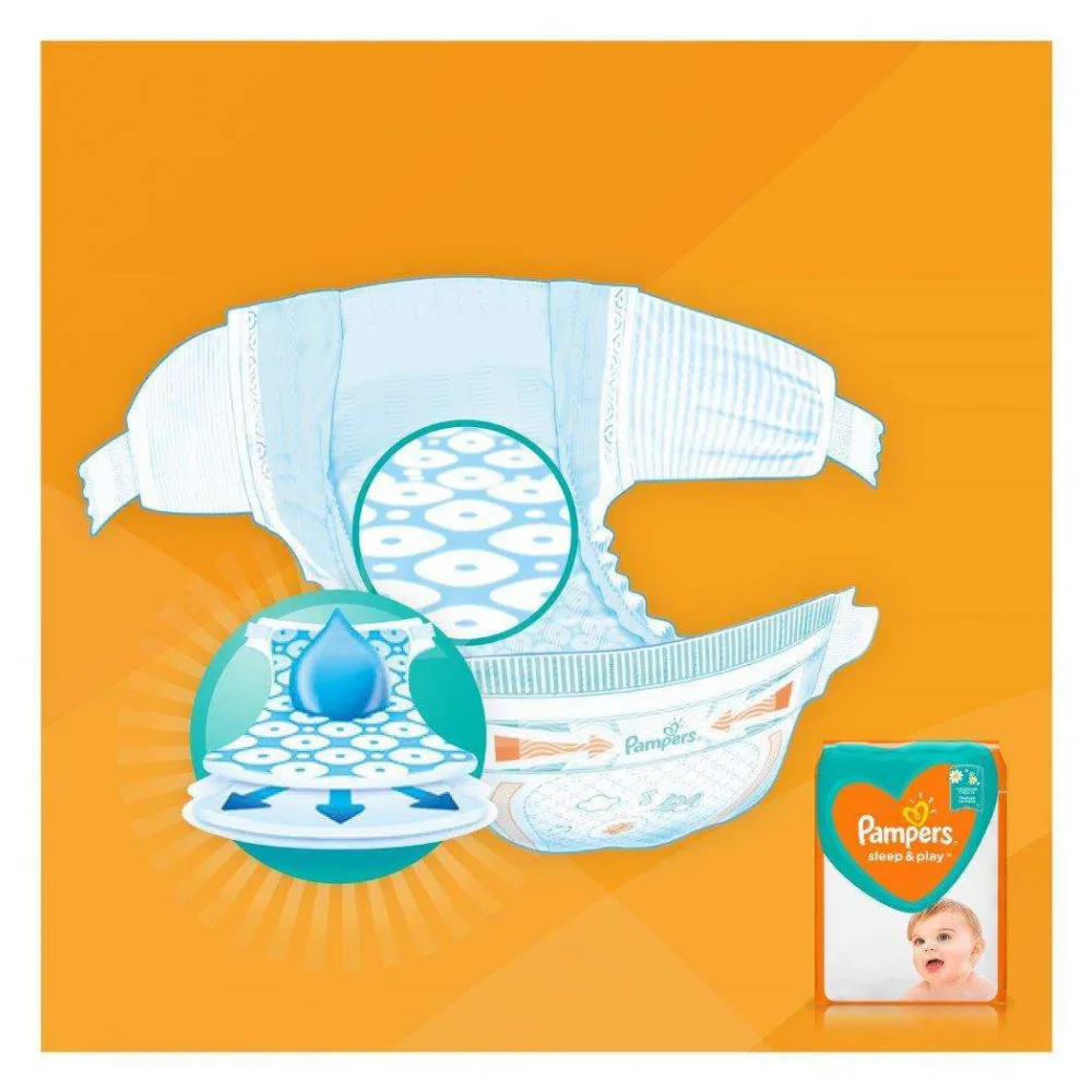 Подгузники Pampers Sleep&Play 5(11-18 кг) 58 шт