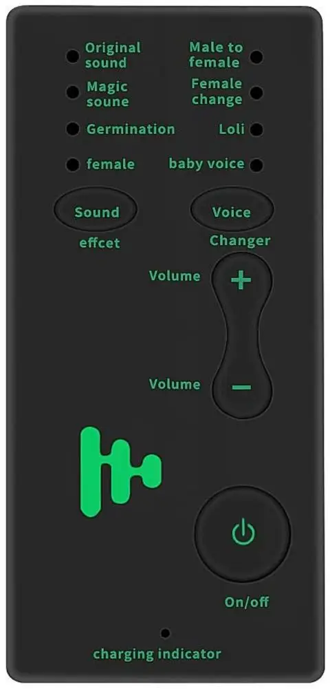 Changeur de voix, changeur de voix de microphone de poche avec 12 voix  multi-effet pour téléphone / ps4 / xbox / switch / ipad / ordinateur /  ordinateur portable / console