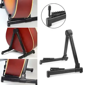 

Universal Foldable Guitar Stand Acoustic Guitar Electric Bass Portable Tripod 27RD