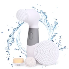 4 в 1 Очищающая щетка для лица очиститель для лица промывочный аппарат для чистки лица Очиститель пор кожи Очищение тела массаж Красота Массажер
