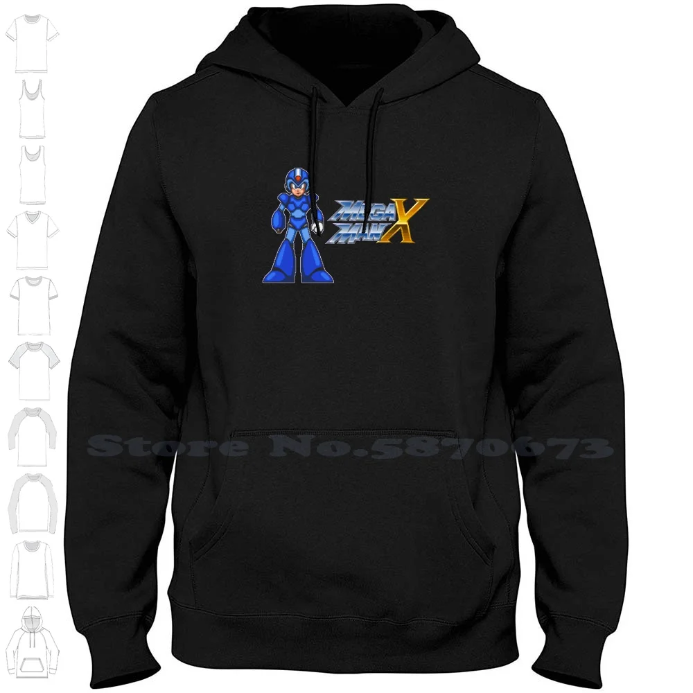 X Marks The Spot Felpe Con Cappuccio Felpa Per Uomo Donna Snes 16 Bit Famicom Super Videogiochi Retro Geek Megaman Mega Man Tibs