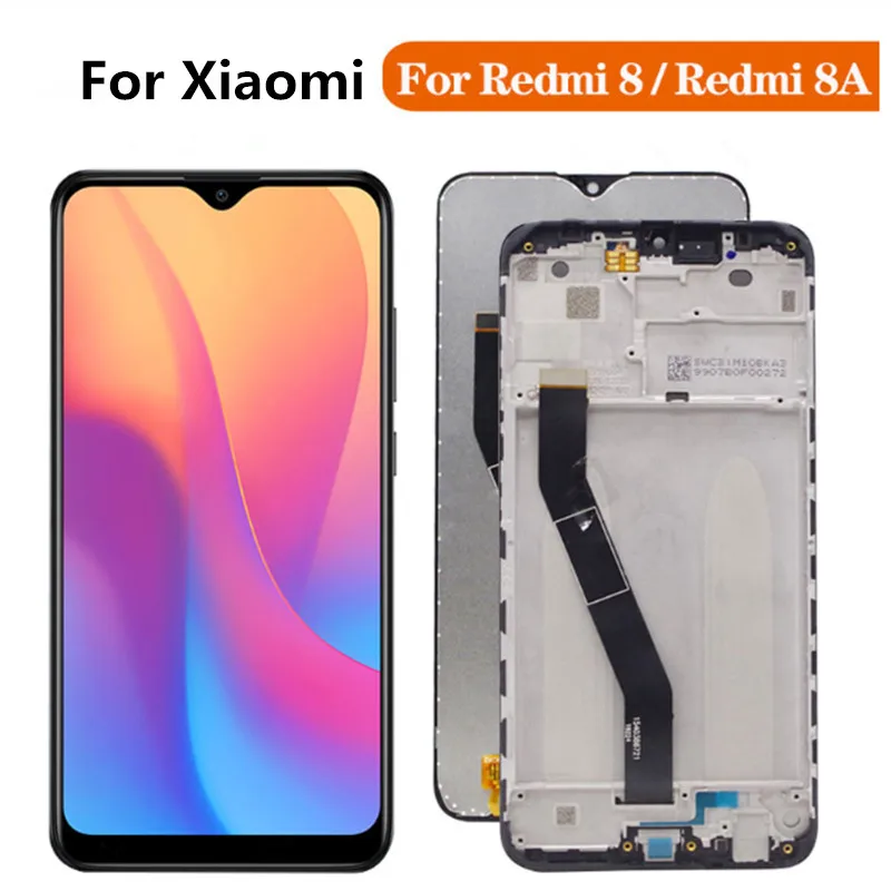 Для Xiao mi Redmi 8A ЖК-кодирующий преобразователь сенсорного экрана в сборе 8