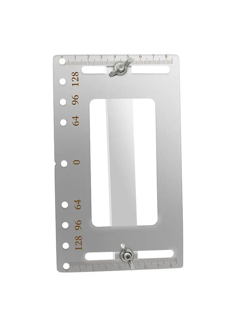 

Handle locator woodworking wardrobe door cabinet multi-function installation tool stainless steel handle installation