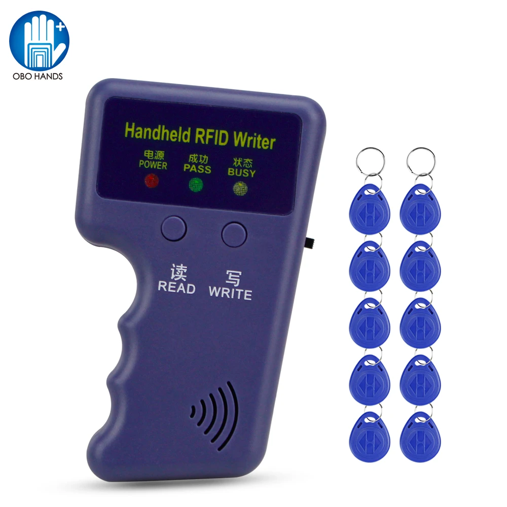Дубликатор RFID карт 125 кГц EM4305/T5577|rfid duplicator|handheld 125khzcard cloner |