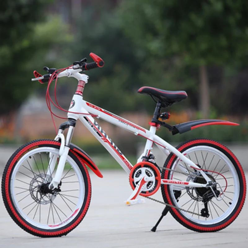 Mountain Bike 24-Inch 21-Speed Speed Shock Absorber Disc Brake Adult Children's Bicycle