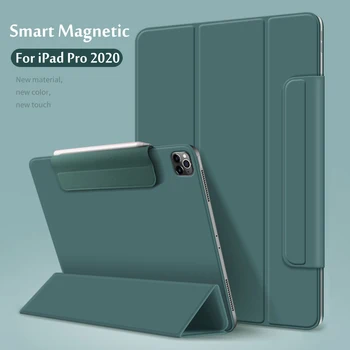 

Magnetic Smart case For iPad Pro 12.9 2020 4th Flip Stand case For iPad Pro 11 2020 2nd Generation cover with Pencil Holder