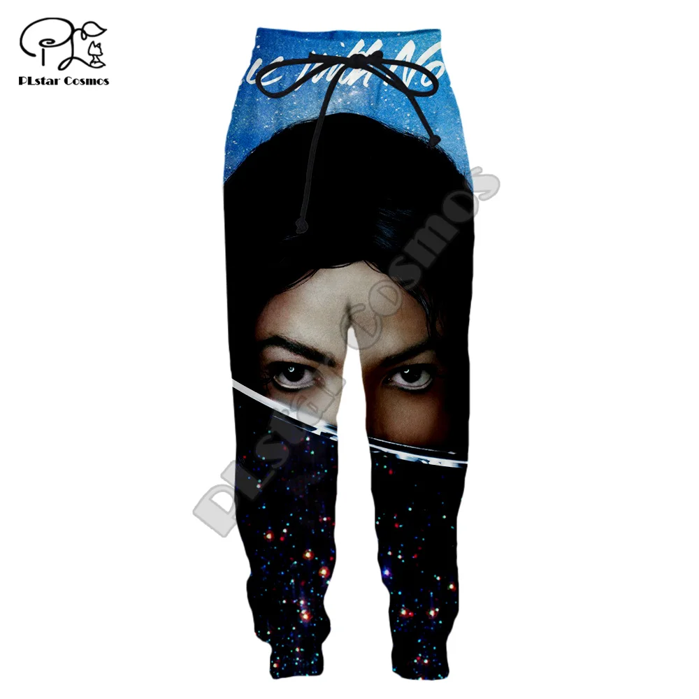 PLstar Cosmos Pop King Singer Musician Michael Jackson Streetwear Sweatpants 3DPrint  Men/Women Joggers Pants Funny Trousers A7