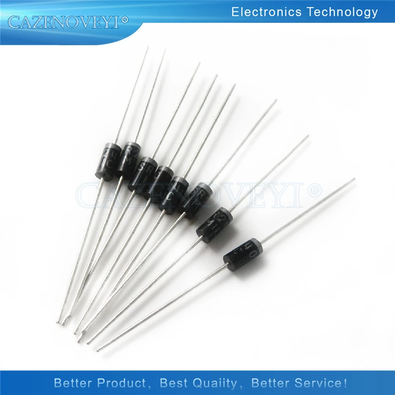 20PCS Schottky Rectifier Diode SR240 SR260 SR360 SR540 SR560 SR2100 SR3100 SR3200 SR5100 SR5150 SR5200 DO-41 DO-27 In Stock | Электронные