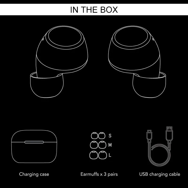 EDIFIER TWS1 Wireless Bluetooth Earphone V5.0 Support aptX IPX5 Touch Control Bluetooth Earbuds 3D Stereo Wireless Earphone