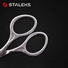 1pc STALEKS Stainless Steel SBC-10-2 Household Small Eyebrow Scissors Tip Hair Removal Nose Hair Scissors Makeup Tools 4
