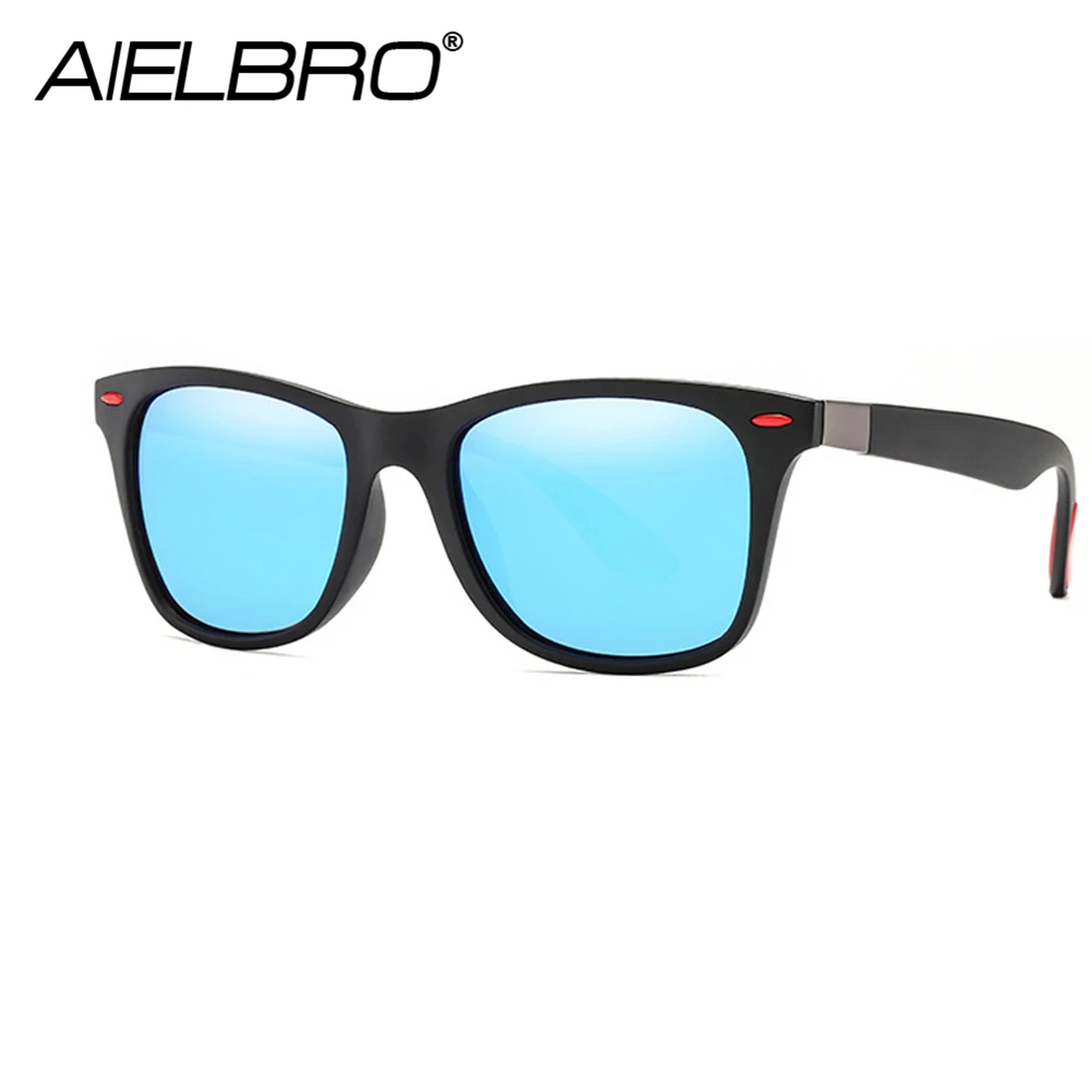 AIELBRO New Men's Glasses Sunglasses for Women 2020 Men's Sunglasses Outdoors Sports Square Driving Accessories Goggle UV400