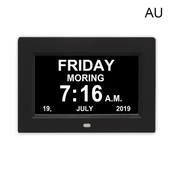 

7 \"Inch Digital Clock Calendar with Date Day Reminder for Elderly and Children