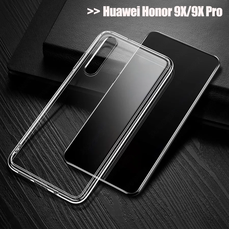 

For Huawei Honor 9X Soft Clear Case TPU Case Cover For Honor 9X Transparent Phone Case Honor 9X