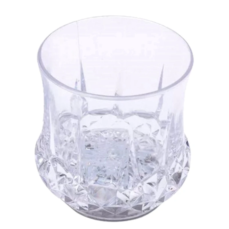 LED Glitter Beer Cup Pineapple Carved Mugs Whisky Cocktail Beer Stein Wine Cup For Party Club Bar DIY Night Decor Cups 1pc