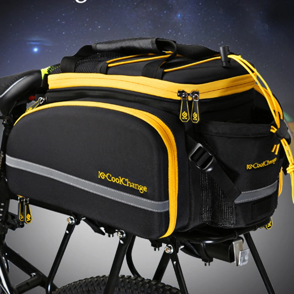 

Cycling Bike Bicycle Bag Accessory Accessories Shoulder Handbag Multifunctional Riding Rear Seat Large Capacity Gloves Camera