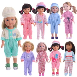 Costume une pièce pour poupée, vêtements d'hiver, convient à 14.5 pouces Wellie Wisher & 32 34Cm Paola Reina, accessoires de vêtements de poupée, jouets pour enfants 