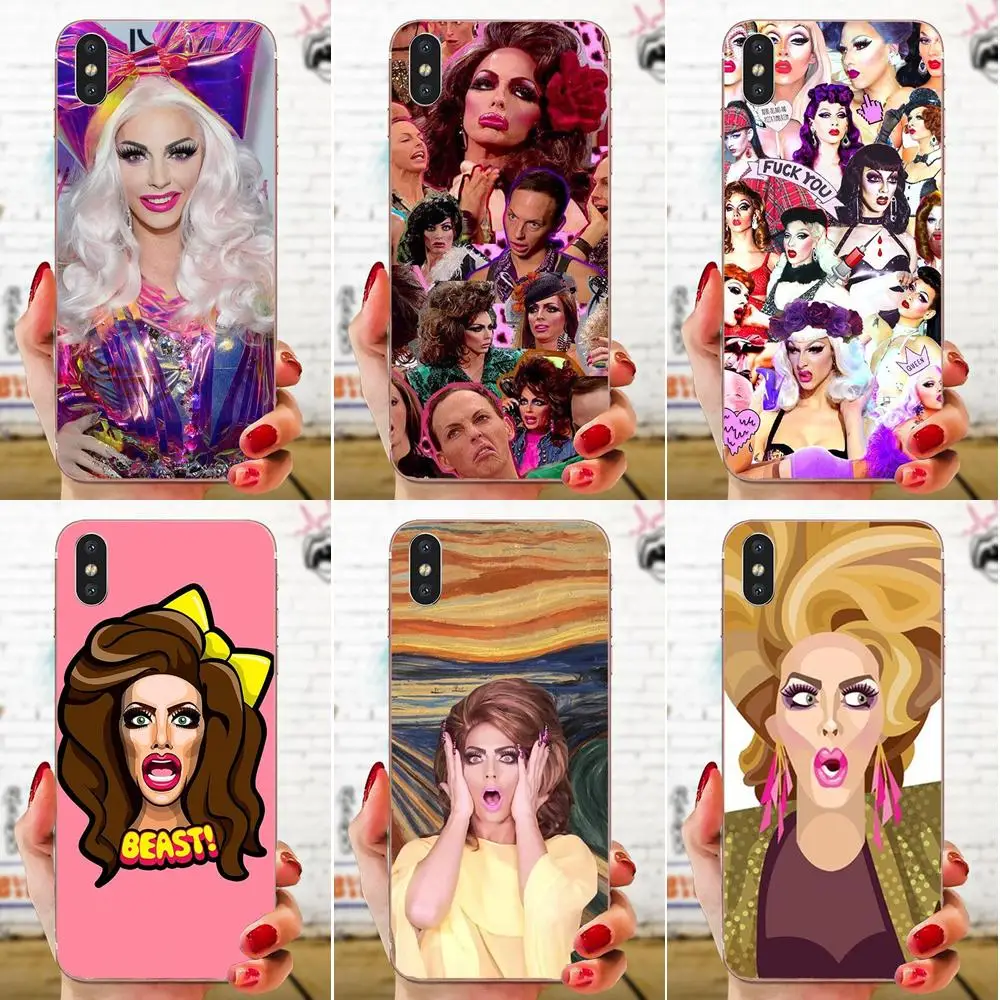 Мягкие чехлы из ТПУ для Samsung Galaxy Note 8 9 10 Pro S4 S5 S6 S7 S8 S9 S10 S11 S11E S20 Edge Plus Ultra Alyssa Edwards |