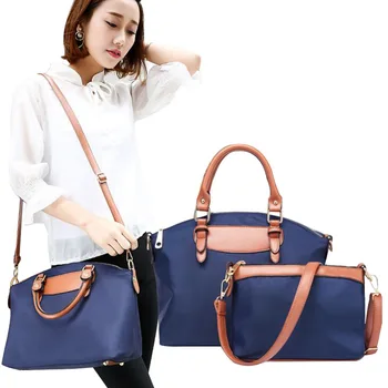 

European and American women's bags Oxford big bag 2020 new hand-shouldered shoulder messenger bag