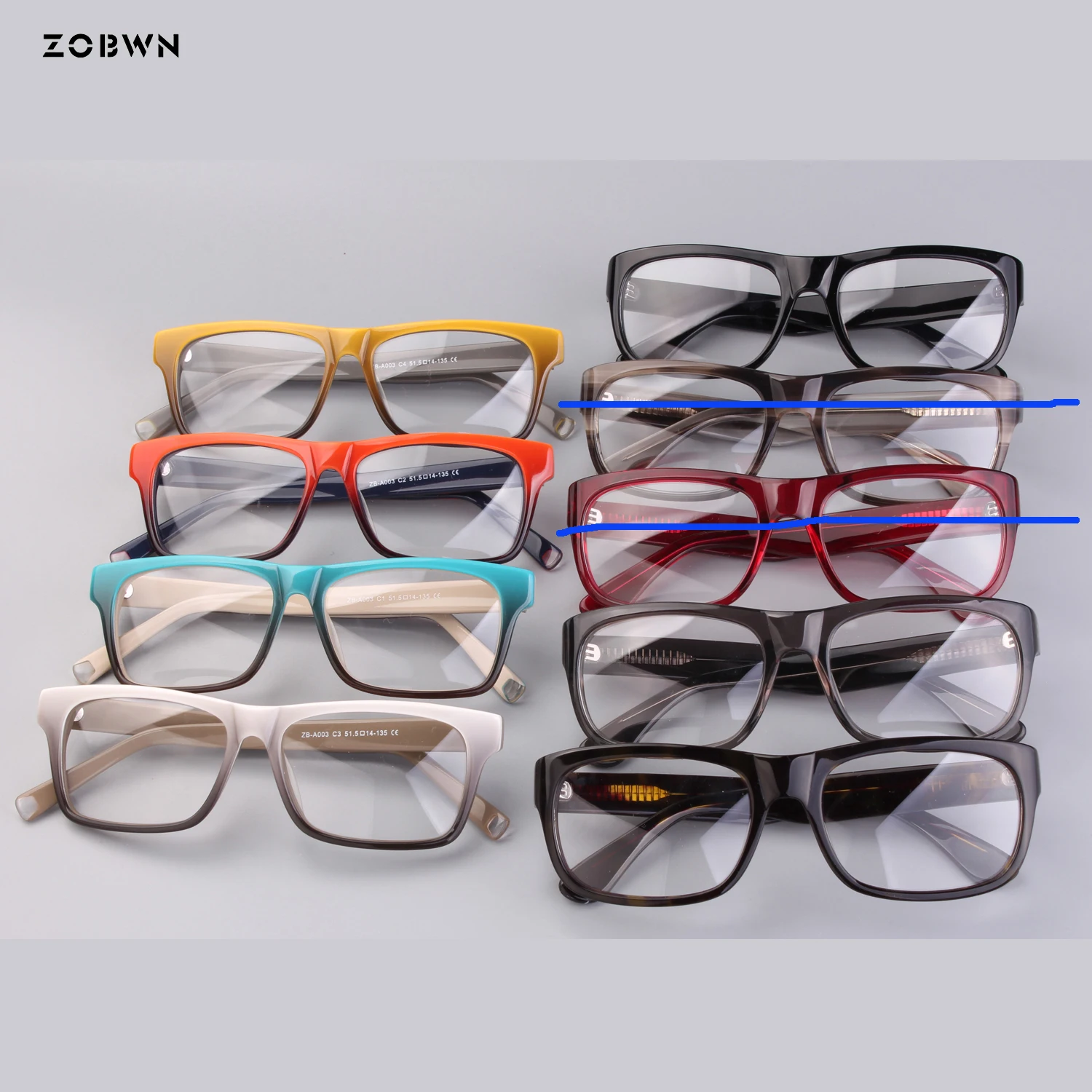 Ready Stock Eyeglasses With Cheap Goggles Optical Spectacles Retro