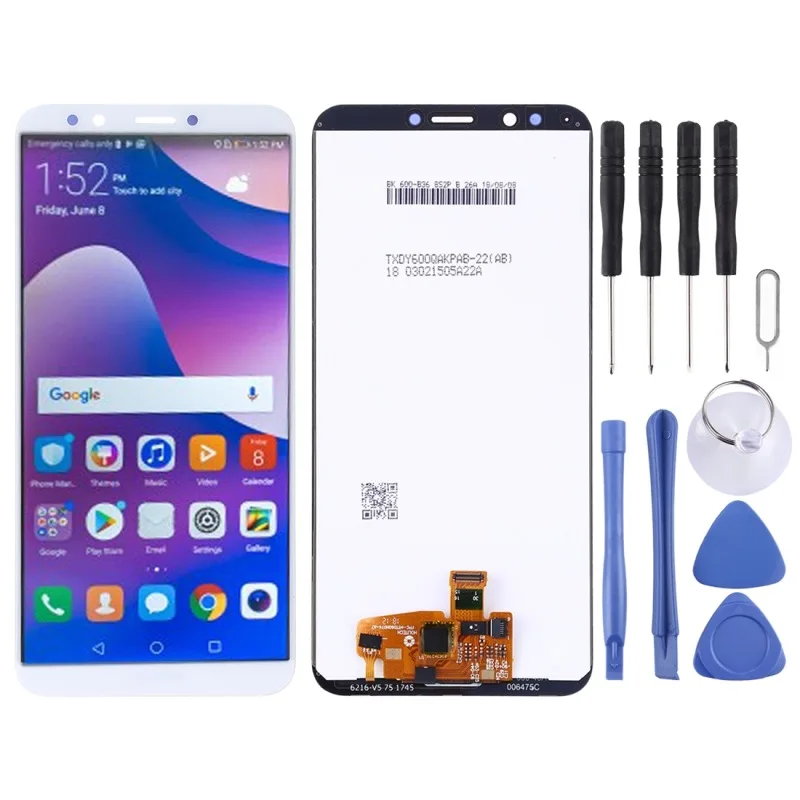 Для Huawei Y7 2018 ЖК-дисплей сенсорный экран для Pro с рамкой Prime LND L22 LX2 L21 LX1 L29 | Мобильные