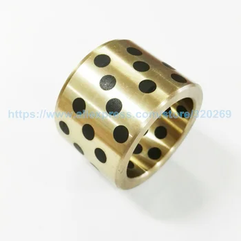 

JDB Linear Graphite Lubricating Brass Bearing Bushing Sleeve Oilless self-lubricating ID 20mm OD 26mm 28mm 30mm