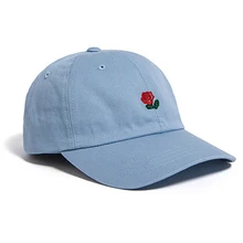 Новая Осенняя остроконечная Кепка, летняя бейсболка с вышивкой розы, универсальная Кепка в европейском стиле, кепка для отдыха с защитой от солнца, дешевая уличная Кепка