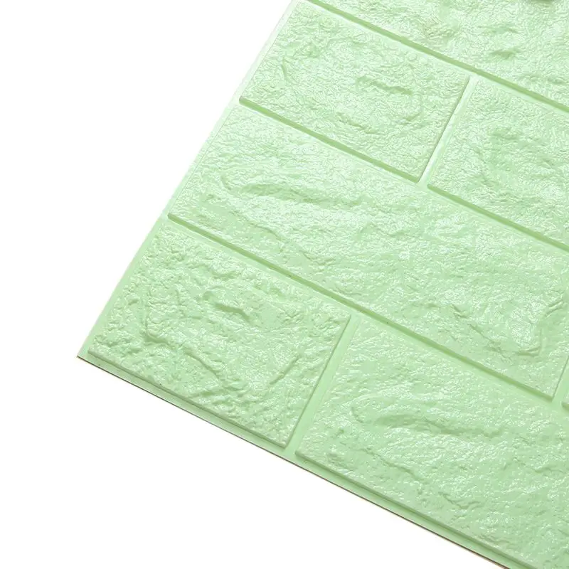 

3D Faux Brick Wall Stickers Self-adhesive Waterproof Wallpaper Decal Art Wall Panels For Bedroom Bedroom Wall Decor Dropship