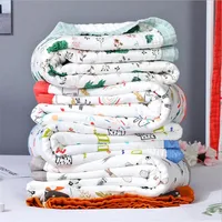 120*150cm Six Layers Muslin Cotton Baby Blankets Newborn Boys Girls Receiving Swaddle Wrap Kids Swaddling Bedding Sheet 2