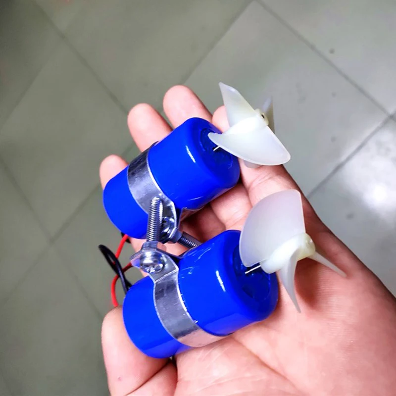 DIY микро ROV робот двигатель 3 12 В подводный с 39 мм пропеллером для