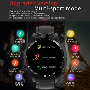 

High Quality 4G 3+32G GPS Smartwatch Updated 800mAH Android 7.1 MTK6739 500MP Dual Camera Smartwatch Fitness Tracker Watches