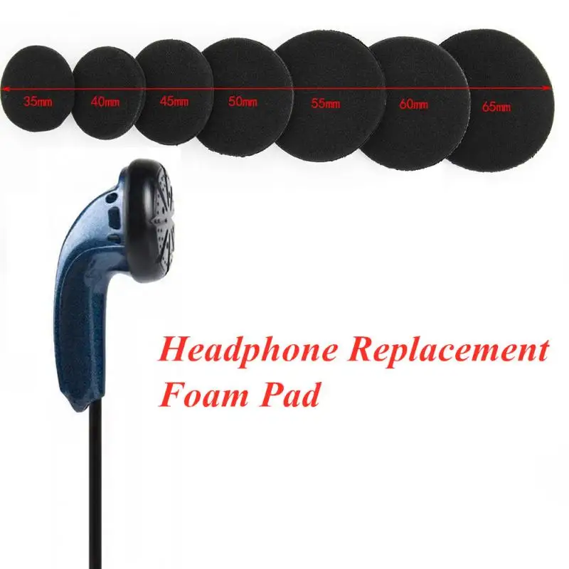 Headphone Replacement Foam Pad Ear Pad Sponge High Elasticity Durable