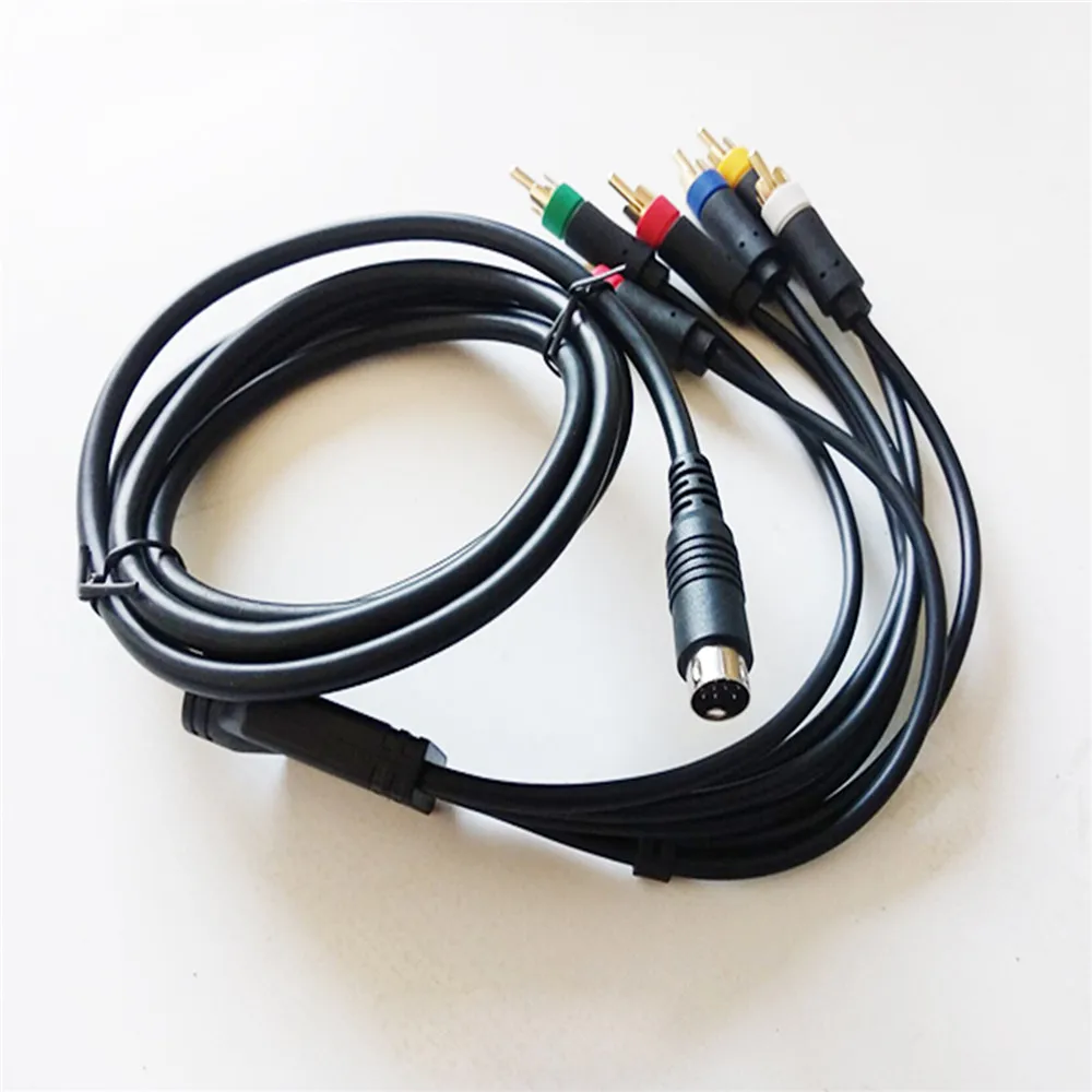 Replacement Game Console Line RGBS/RGB Cable Color Monitor Component Cable for Sega MD2 Game Machine Accessories - ANKUX Tech Co., Ltd