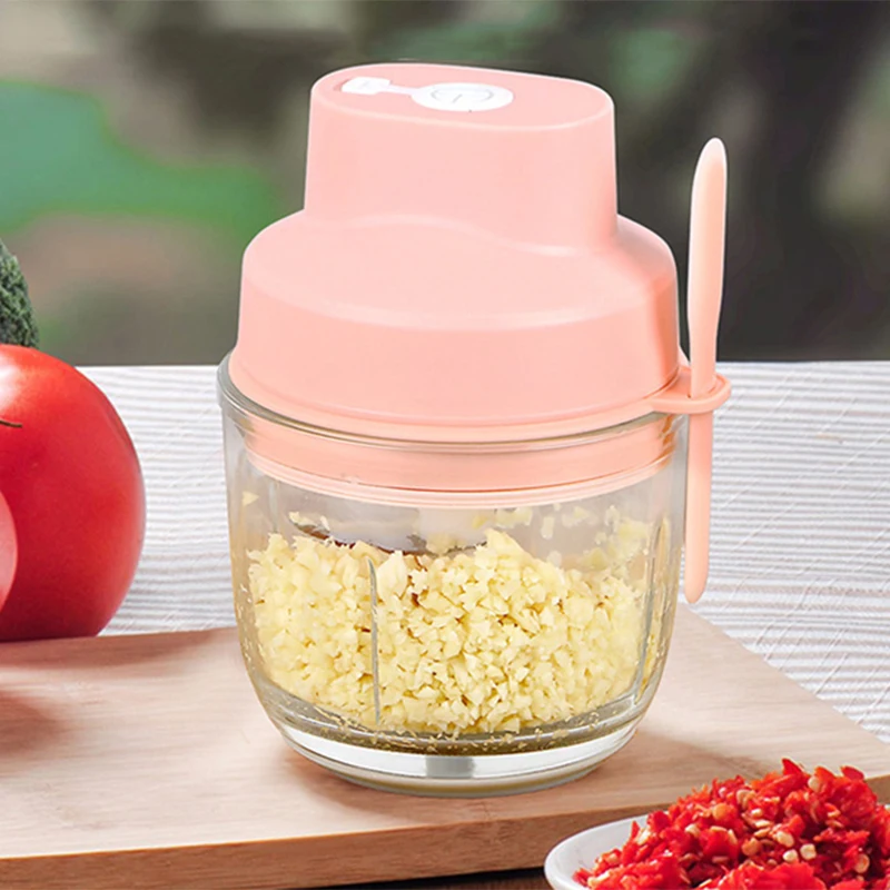 2020 New Nov Mini 100ML/300MLMultifunctional Cordless Vegetable Chopper Meat Grinder Food Cutter USB Rechargeable