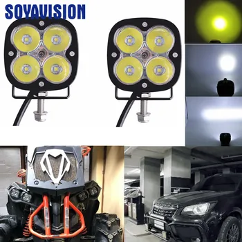

2pcs 3" 40W LED Work Light Bar Combo Off Road Driving Fog Lamp Super Bright 3000LM LED Work Light for Truck Car ATV SUV ATV